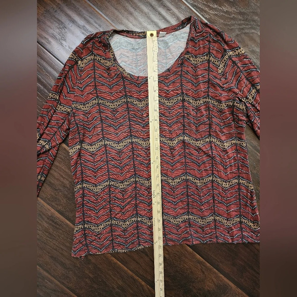 Cato Womens Stretchy 3/4 Sleeve Top XL - Picture 3 of 9